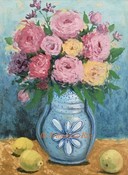 Roses and three lemons